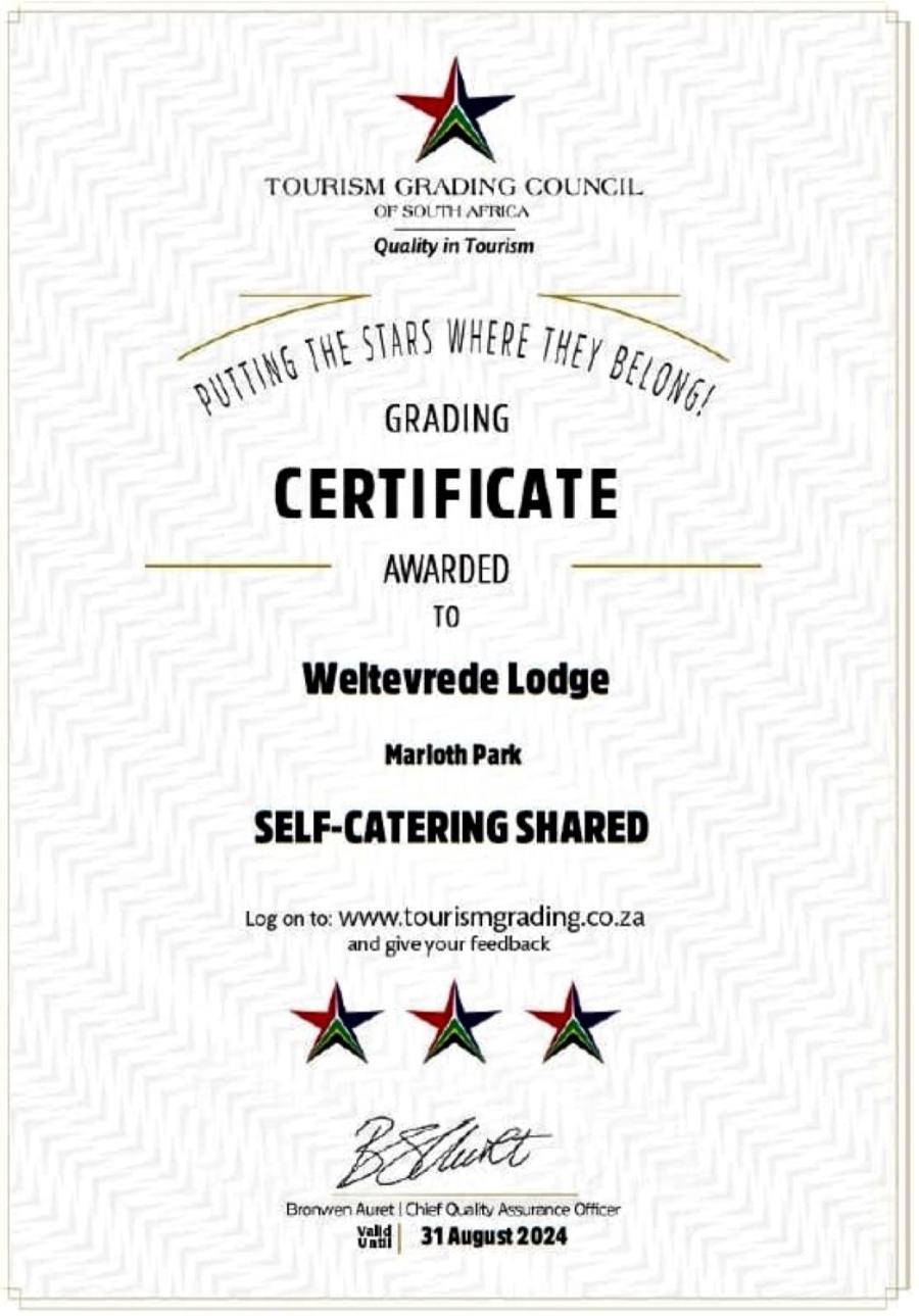 Weltevrede Lodge - Self Catering Houses Марлот Парк Екстериор снимка